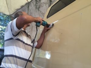 cortando o carro